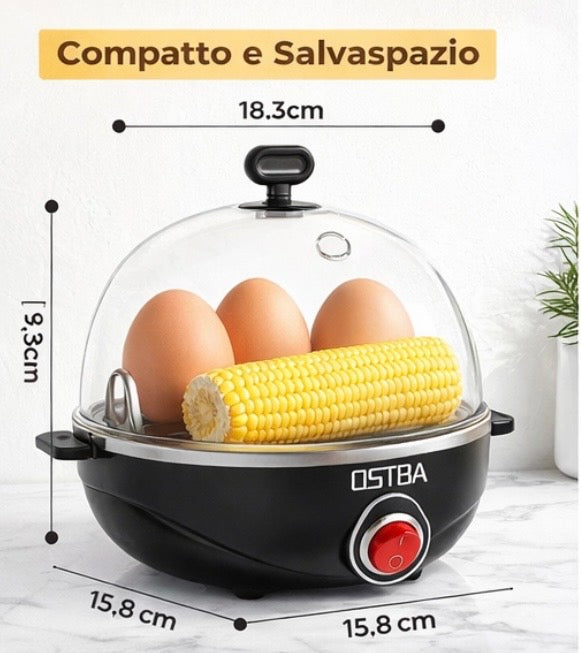Cuociuova Elettrico Automatico OSTBA - Fino a 7 Uova